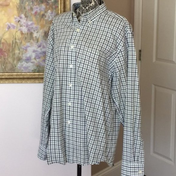 J.Crew Men's Checked Button Down Long Sleeve Shirt - Picture 2 of 5